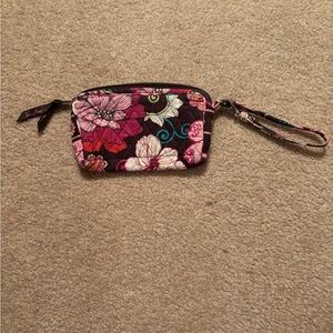 Vera Bradley Floral Wristlet Clutch